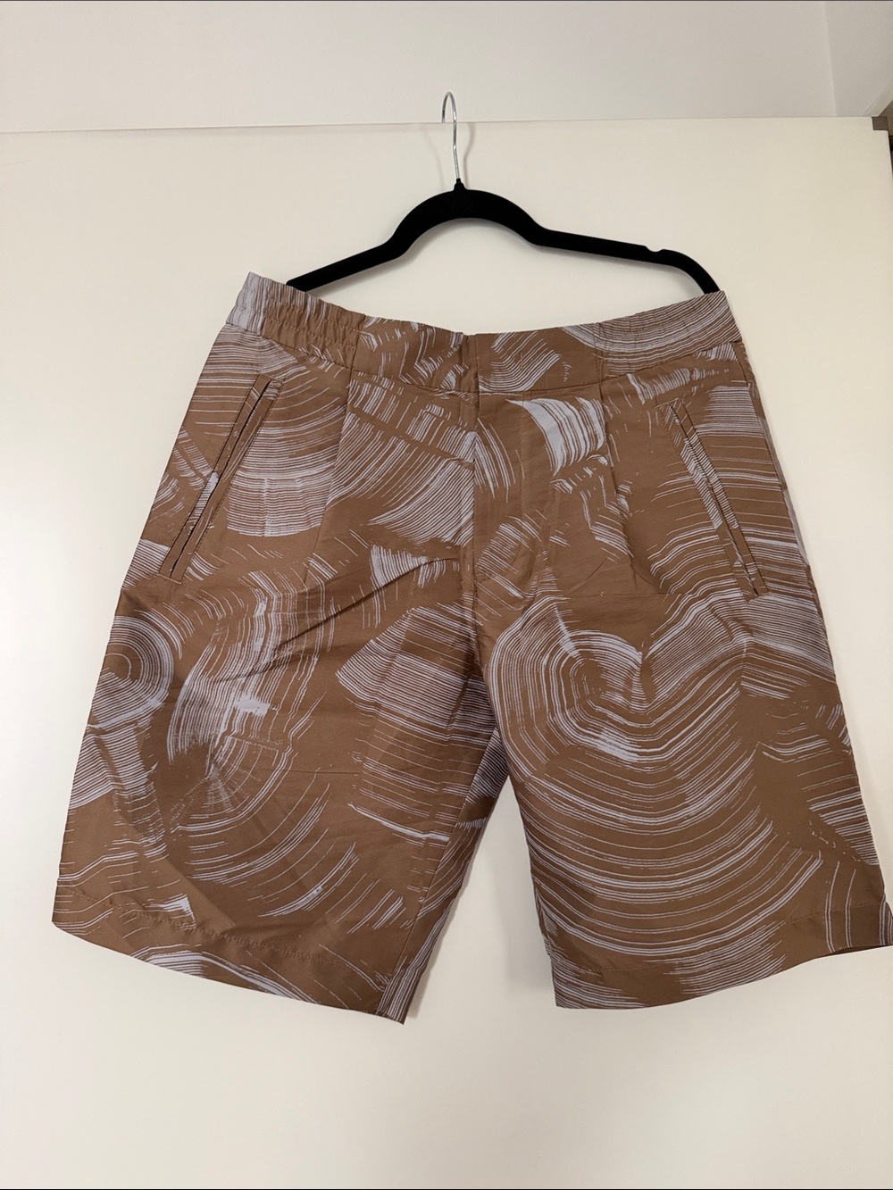 Bogner Brown and White Patterned Men's Shorts